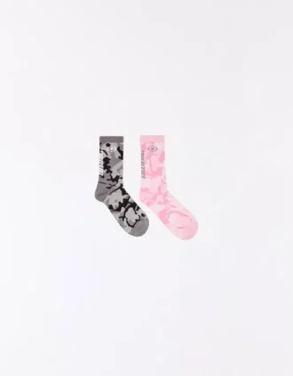 2er-Pack bedruckte Socken – Accessoires