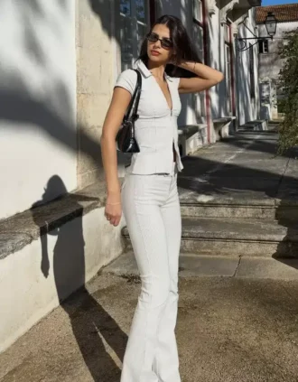 Ausgestellte Bengaline-Hose