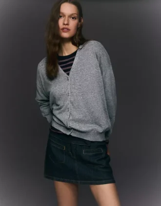 Basic-Strickjacke – Pullover und Strickjacken