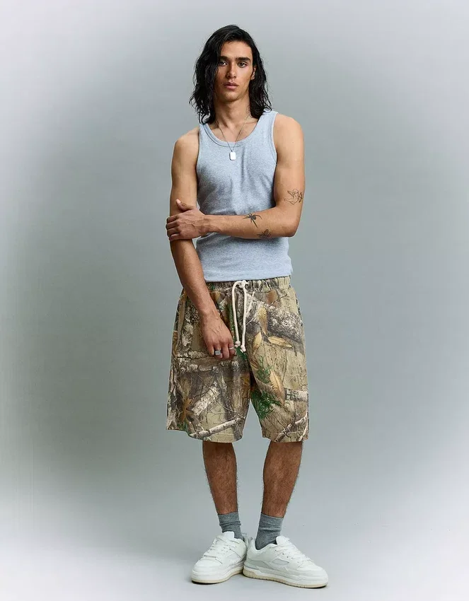 Bedruckte Bermudashorts in Boxy-Fit – Shorts und Jorts – Herren Bedruckte Bermudashorts in Boxy-Fit – Shorts und Jorts – Herren