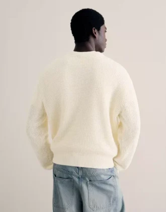 Bedruckter Henley-Pullover – Pullover und Strickjacken Bedruckter Henley-Pullover – Pullover und Strickjacken