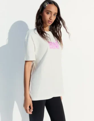 Bini Oversize-T-Shirt mit Print