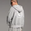Boxy Fit Sweatshirt mit Reißverschluss und Aufdruck – Sweatshirts und Hoodies Boxy Fit Sweatshirt mit Reißverschluss und Aufdruck – Sweatshirts und Hoodies