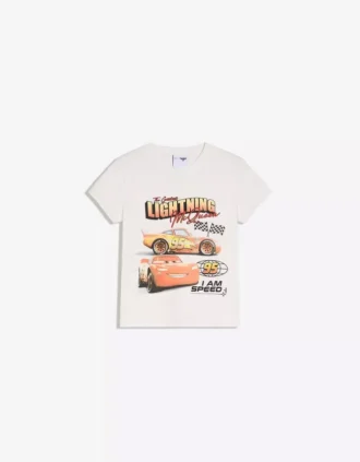 Cars Kurzarm-T-Shirt mit Aufdruck