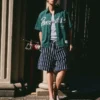 Gestreifte Bermudashorts im Handtuch-Look – Bershka Lovers Gestreifte Bermudashorts im Handtuch-Look – Bershka Lovers
