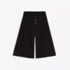 Gestreifte Culottes-Shorts – #Bershkastyle – Damen