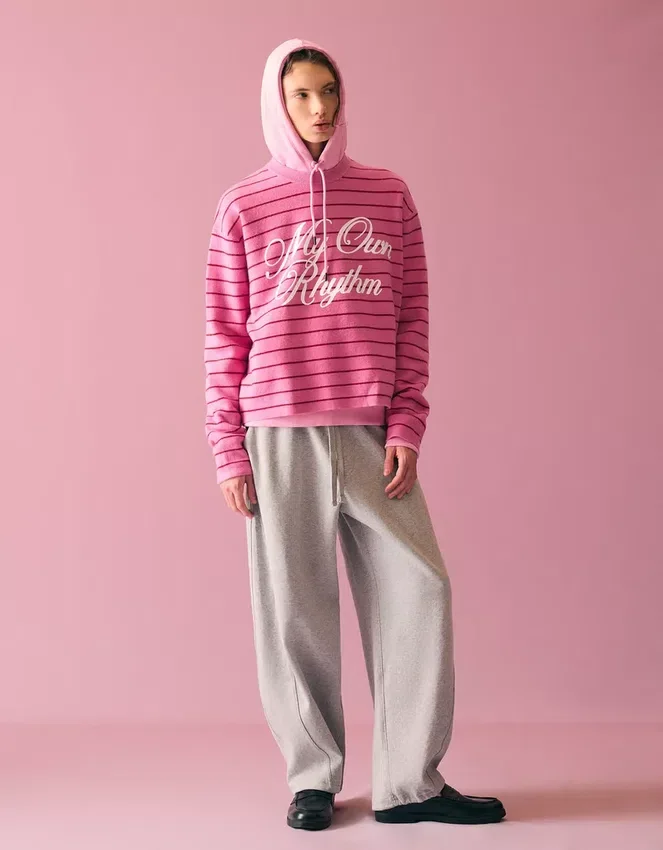 Gestreifter Pullover mit Rundhalsausschnitt – Pullover und Strickjacken – Herren Gestreifter Pullover mit Rundhalsausschnitt – Pullover und Strickjacken – Herren