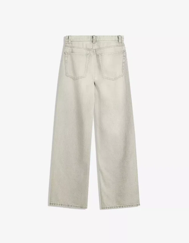 Jeans mit hoher Taille, Straight-Schnitt und Wide Leg – Hose Jeans mit hoher Taille, Straight-Schnitt und Wide Leg – Hose