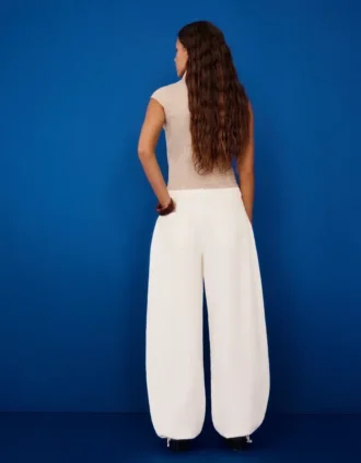 Jeans mit niedriger Leibhöhe und weitem Ballon-Fit