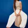 Jeans mit niedriger Leibhöhe und weitem Ballon-Fit