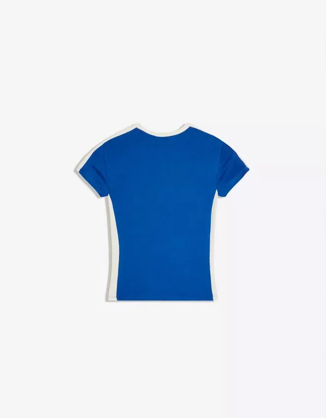 Kurzarm-T-Shirt mit Sport-Print Kurzarm-T-Shirt mit Sport-Print