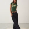 Kurzarm-T-Shirt mit Sportprint – T-Shirts