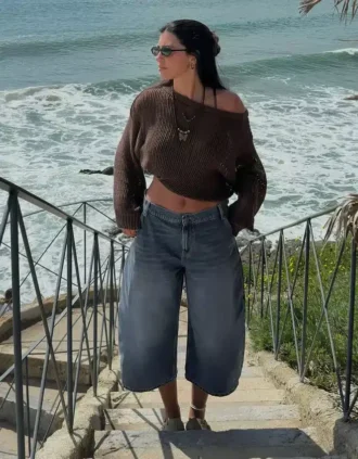 Lässige Denim-Bermuda-Shorts Lässige Denim-Bermuda-Shorts
