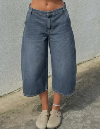 Lässige Denim-Bermuda-Shorts Lässige Denim-Bermuda-Shorts