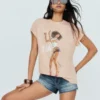 Oversize-T-Shirt mit Print „Tyla“ – Damen Oversize-T-Shirt mit Print „Tyla“ – Damen