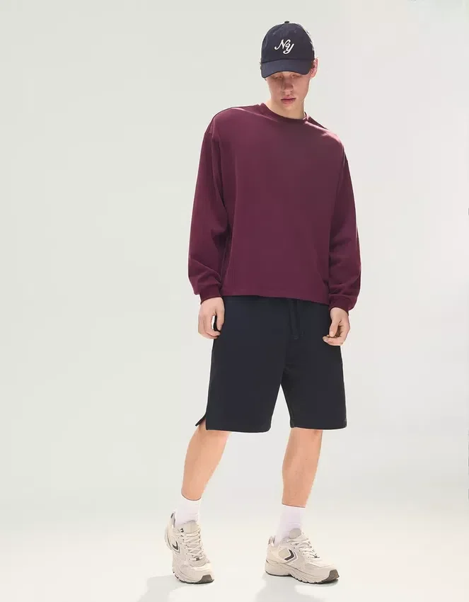 Plüsch-Bermudashorts – Shorts und Jorts Plüsch-Bermudashorts – Shorts und Jorts