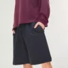 Plüsch-Bermudashorts – Shorts und Jorts Plüsch-Bermudashorts – Shorts und Jorts