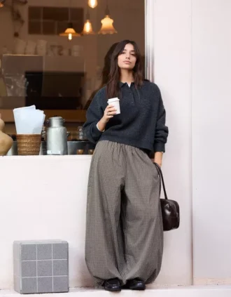 Popeline-Bloomer-Hose Popeline-Bloomer-Hose