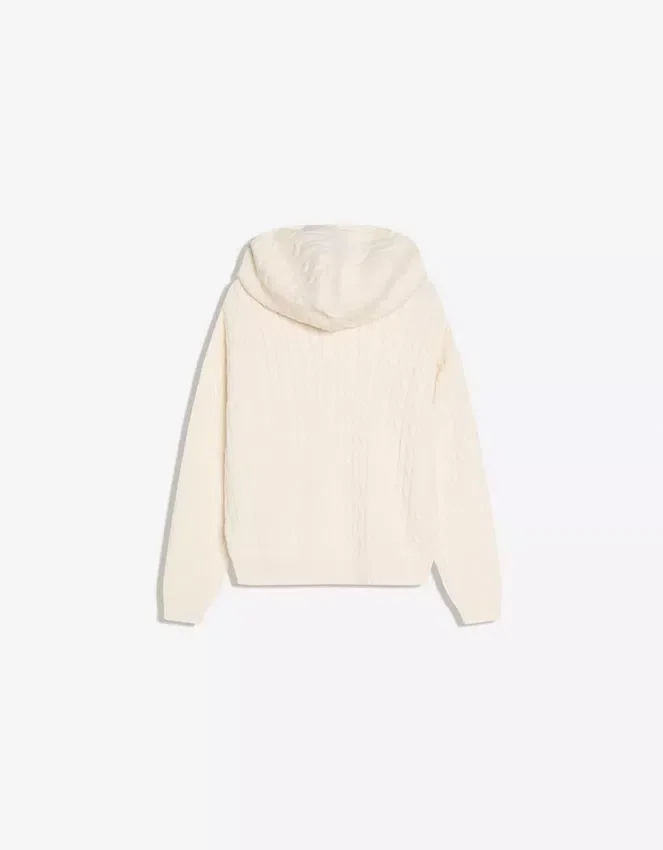Strickjacke mit Zopfmuster und Reißverschluss – Pullover und Strickjacken Strickjacke mit Zopfmuster und Reißverschluss – Pullover und Strickjacken